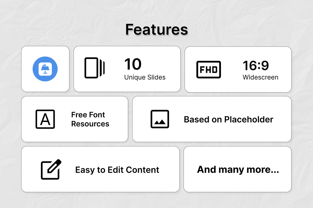 Data Table Infographic Keynote preview 2