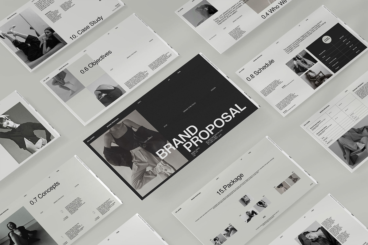 Zex Brand Proposal Presentation, a Presentation Template by Studio Artisan (Photo 2 of 9)