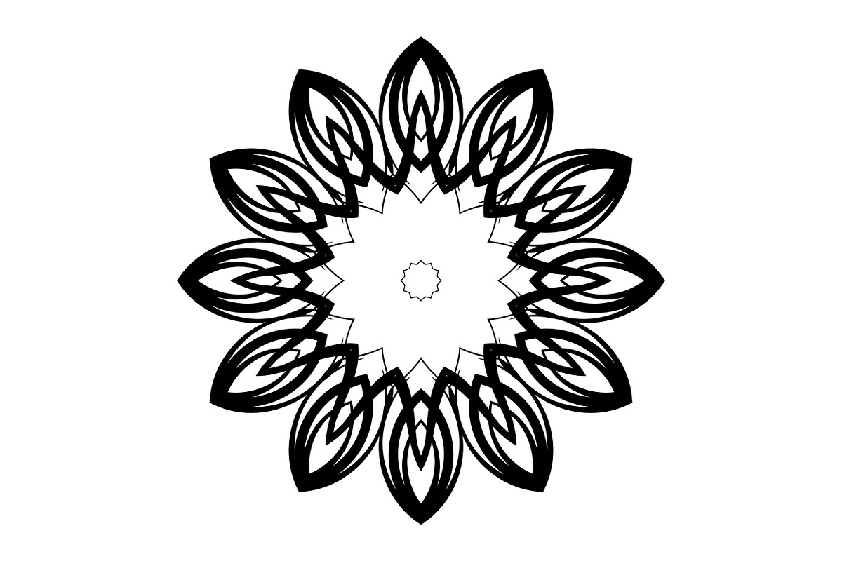 Spiritual Mandala Artwork Bundle, a Decorative Illustration by NJ Himel (Photo 2 of 104)