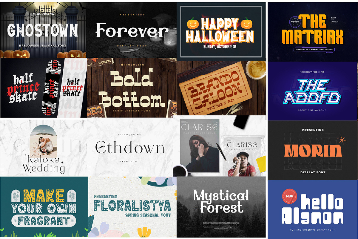 2400+ Fonts, Fonts Bundle, Fonts, a Script Font by Chipshpow Graphics (Photo 6 of 8)