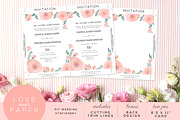 Wedding Invitation Template I1025, an Invitation Template by Love Meets Paper (Thumbnail 2 of 2)