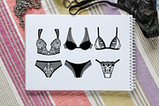 Lingerie Collection, an Illustration by tamara.comotomka (Thumbnail 4 of 7)
