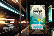Drinks Summer Party Flyer Template, a Flyer Template by designblends@gmail.com (Thumbnail 3 of 3)