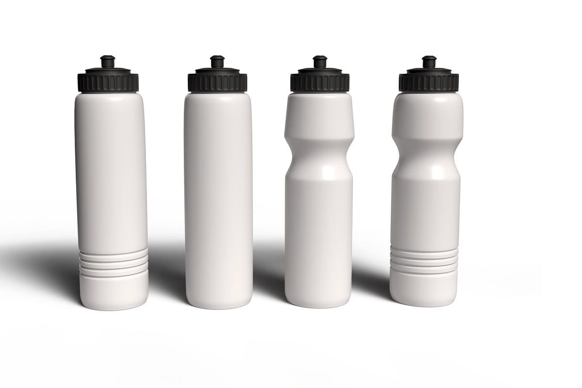 4 Sport Water Bottles 3D Model, an Object 3D Model by Casa Mandarina (Photo 3 of 5)