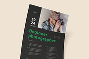 Beginner Photographer Event Poster, a Flyer Template by Danil Polshin (Thumbnail 3 of 5)