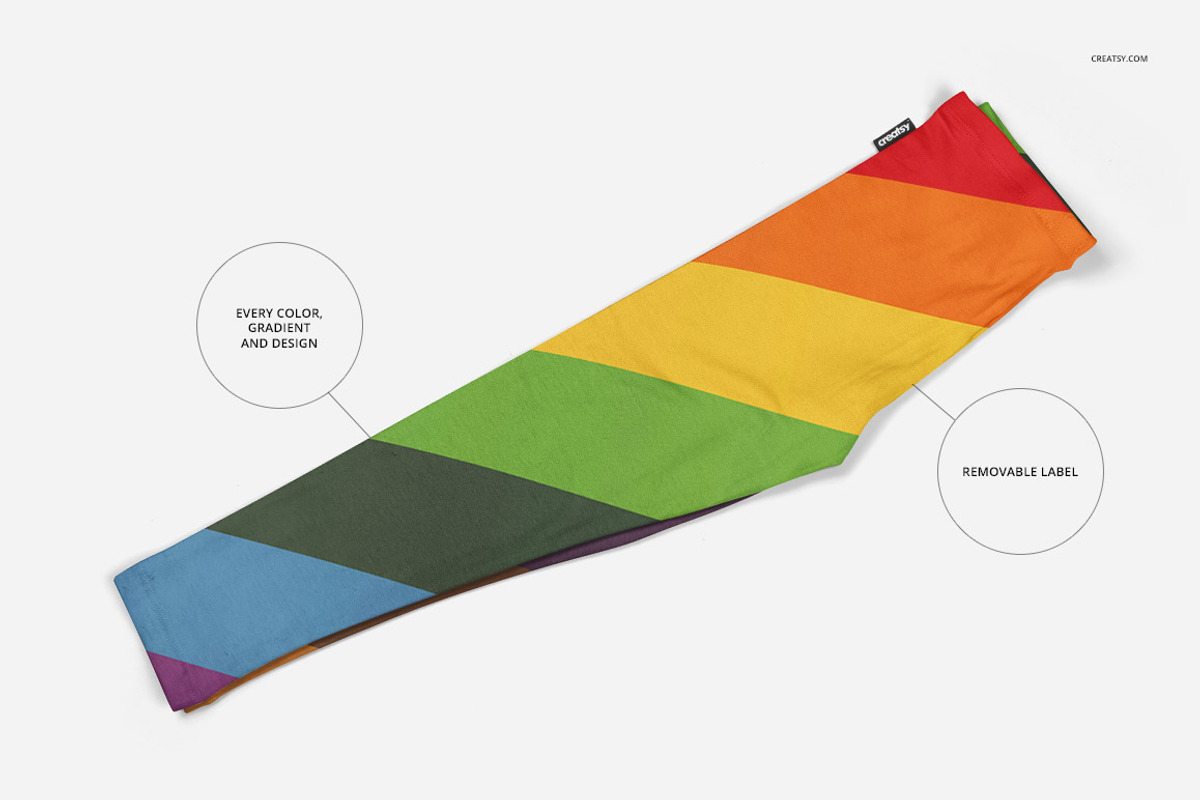 Kids Leggings Mockup Set, a Bottom Mockup by creatsy4 (Photo 5 of 8)