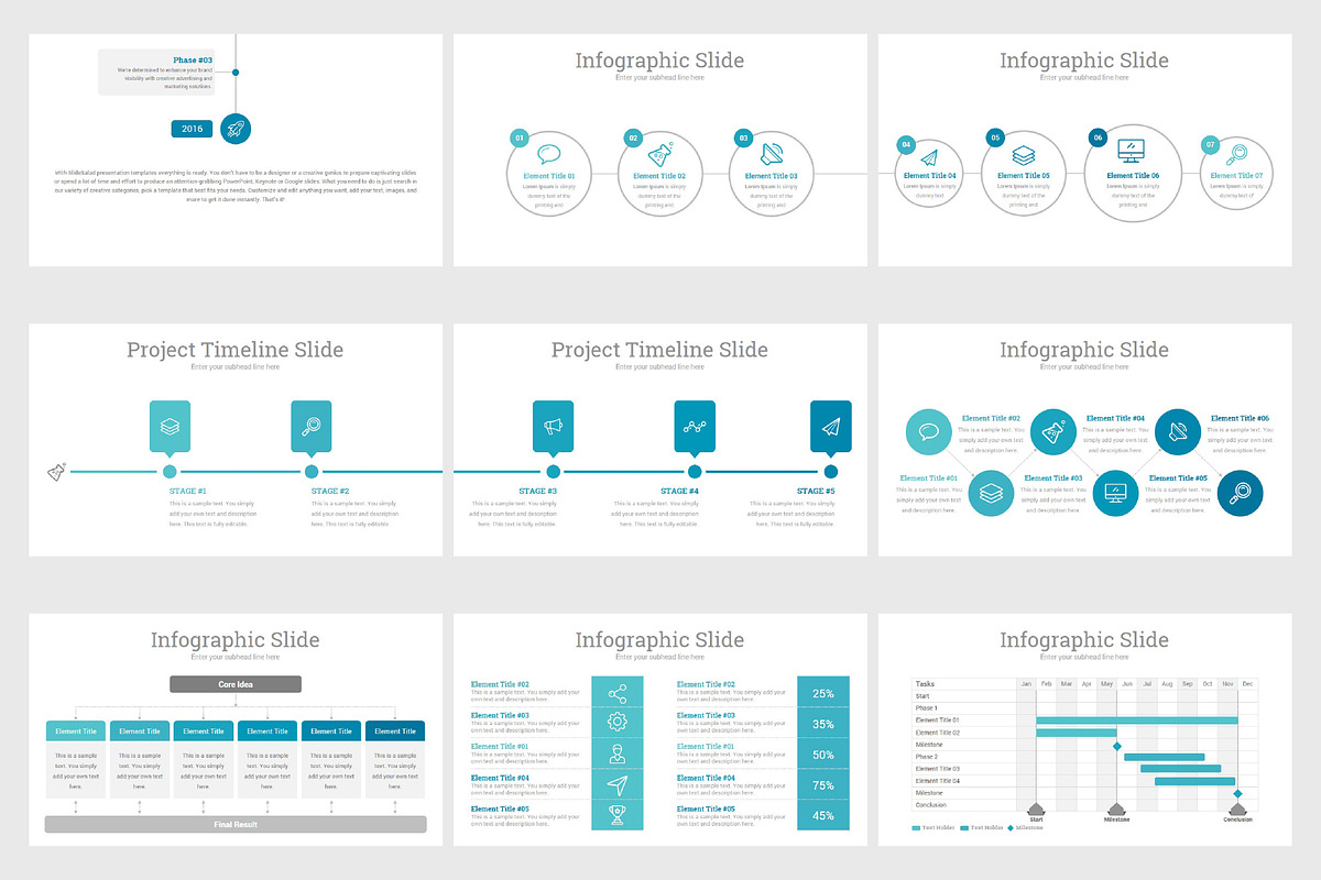 Top Creative Keynote Template, a Presentation Template by SlideSalad (Photo 15 of 21)