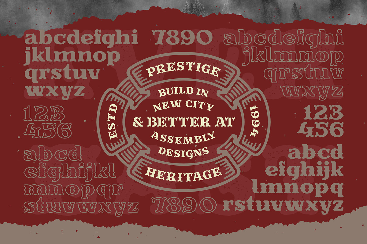 Evereast Font Family, a Slab Serif Font by Nocturnal Workspace (Photo 3 of 14)