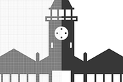American Capital Landmarks, an Illustration by Jozsef Balazs-Hegedus (Thumbnail 2 of 3)