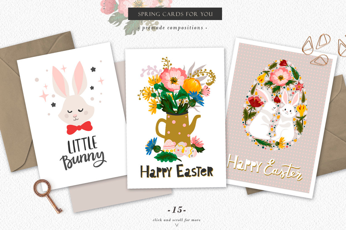 Happy Easter and Spring collection, an Animal Illustration by Wenona (Photo 6 of 9)