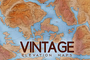 Vintage Maps, a Texture Graphic by GarryKillian (Thumbnail 1 of 5)