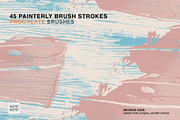 45 Procreate Painterly Brush Stamps, a Brush Add-On by CC CREATIVE CO (Thumbnail 7 of 15)