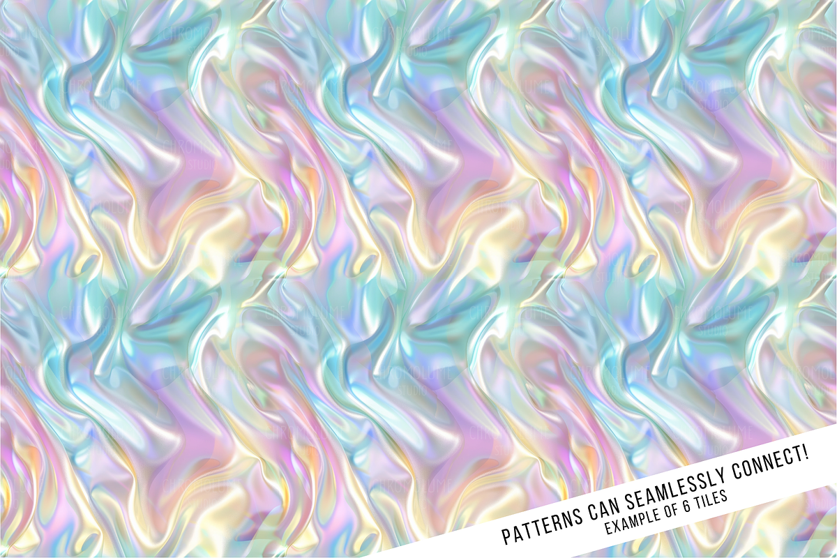 Holographic Foil Digital Paper, a Pattern Graphic by Chromolume Studio (Photo 21 of 28)
