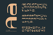 Bourgie Deco a ArtDeco Font, a Serif Font by Rasiorise Studio (Thumbnail 5 of 9)