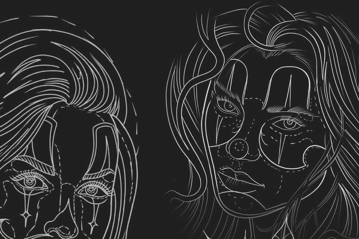 Badass girls Procreate stamps, a Brush Add-On by ProcreateInk (Photo 8 of 10)