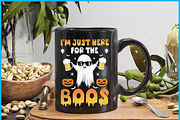 Just Here For The Boos Halloween SVG, an Object Graphic by Creativeusart (Thumbnail 3 of 4)