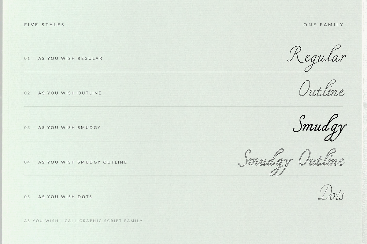 As you wish - Fonts, a Script Font by Lilithcollageart (Photo 8 of 14)