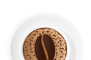 Cup Of Coffee Crema Vector