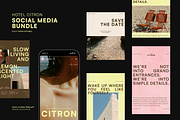 Canva Templates for Boutique Hotels, a Social Media Template by Twelve Four Studio (Thumbnail 6 of 6)