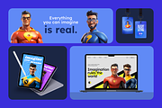 125 Superhero Characters, a Characters & Person 3D Model by Digital Blood (Thumbnail 5 of 11)