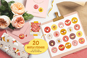 Garden Beetles Set, an Illustration by Lori Room (Thumbnail 11 of 11)
