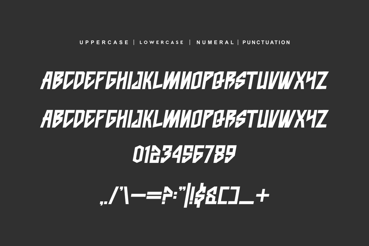Skengos - Funky & Punk Font, a Sans Serif Font by QR Design Studio (Photo 5 of 6)