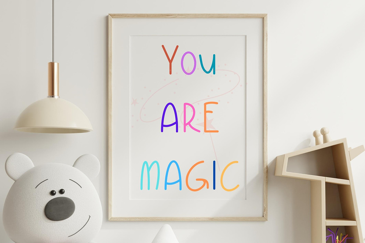 Happy child -  A Handwritten font, a Handwritten Font by Sk designs (Photo 2 of 7)