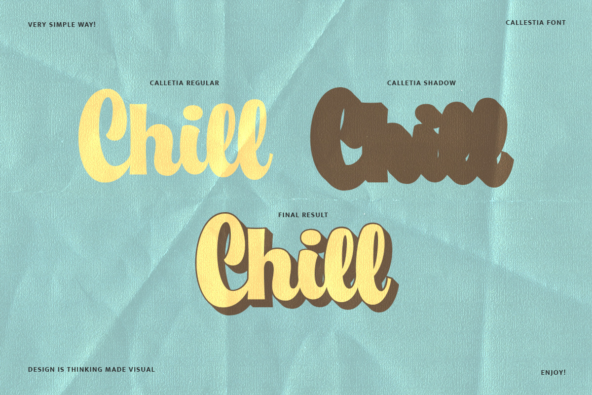 Callestia, a Script Font by Fargun Studio (Photo 4 of 14)