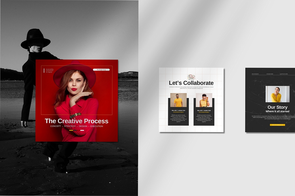 Creative Agency Instagram Post Pack preview 7