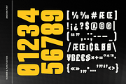 Andora - Unique Condensed Bold Font, a Sans Serif Font by TokoPress (Thumbnail 10 of 12)