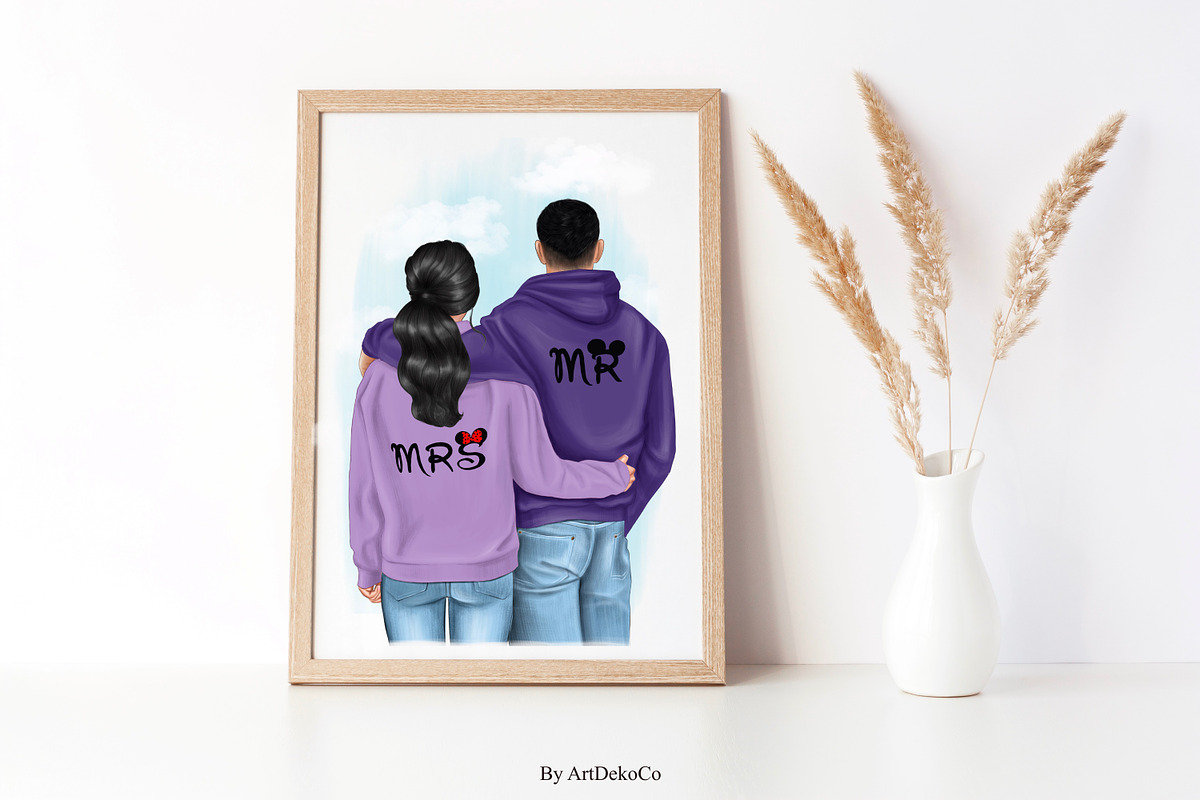Couple Clipart, Valentine Clipart, a Person Illustration by DekoArt (Photo 4 of 5)