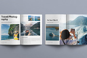 Photo Album Book Layout Template, a Magazine Template by E-Type (Thumbnail 5 of 8)