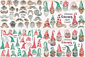 Gnome Bundle Clipart