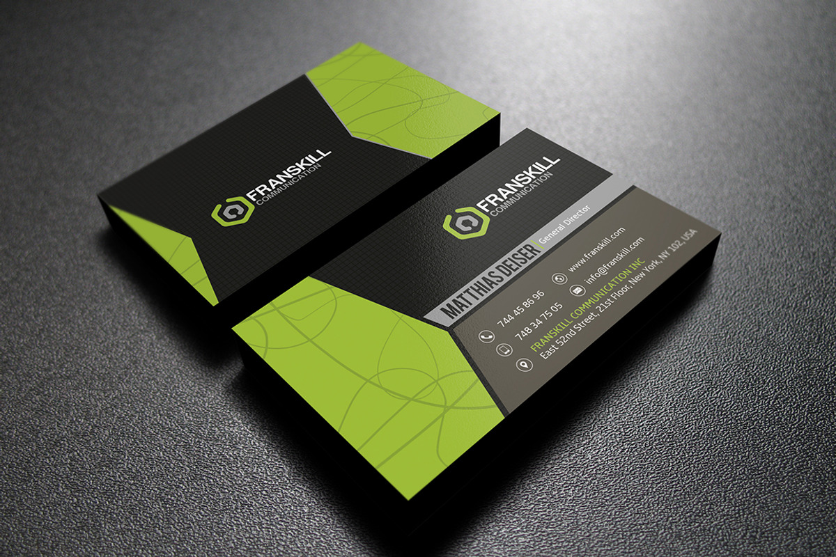 Modern Business Card, a Business Card Template by Marvel (Photo 3 of 3)