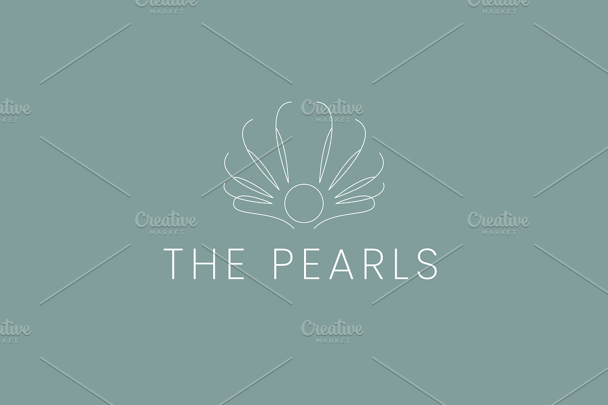 pearl logo vector icon illustration, a Branding & Logo Template by Dyn Studio