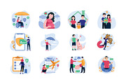 Insurance Vector Illustrations Pack, an Illustration by Vector Portal (Thumbnail 5 of 5)