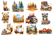 Autumn Nature Clipart, an Illustration by Designworld (Thumbnail 3 of 6)