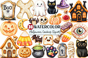 Halloween Cookies Clipart, an Illustration by Rose Art (Thumbnail 1 of 7)