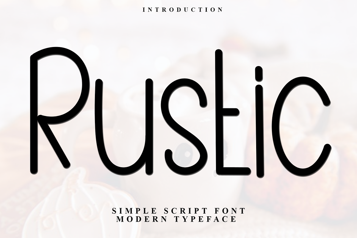 Rustic, a Sans Serif Font by FreshTypeINK (Photo 1 of 7)