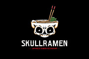 Skull Head Ramen Bowl Logo Template, a Branding & Logo Template by vectorwithin (Thumbnail 2 of 3)
