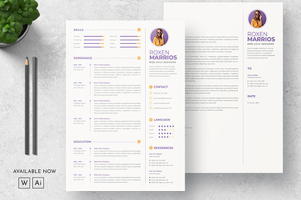 Resume Word, a Resume Template by NanoAgency