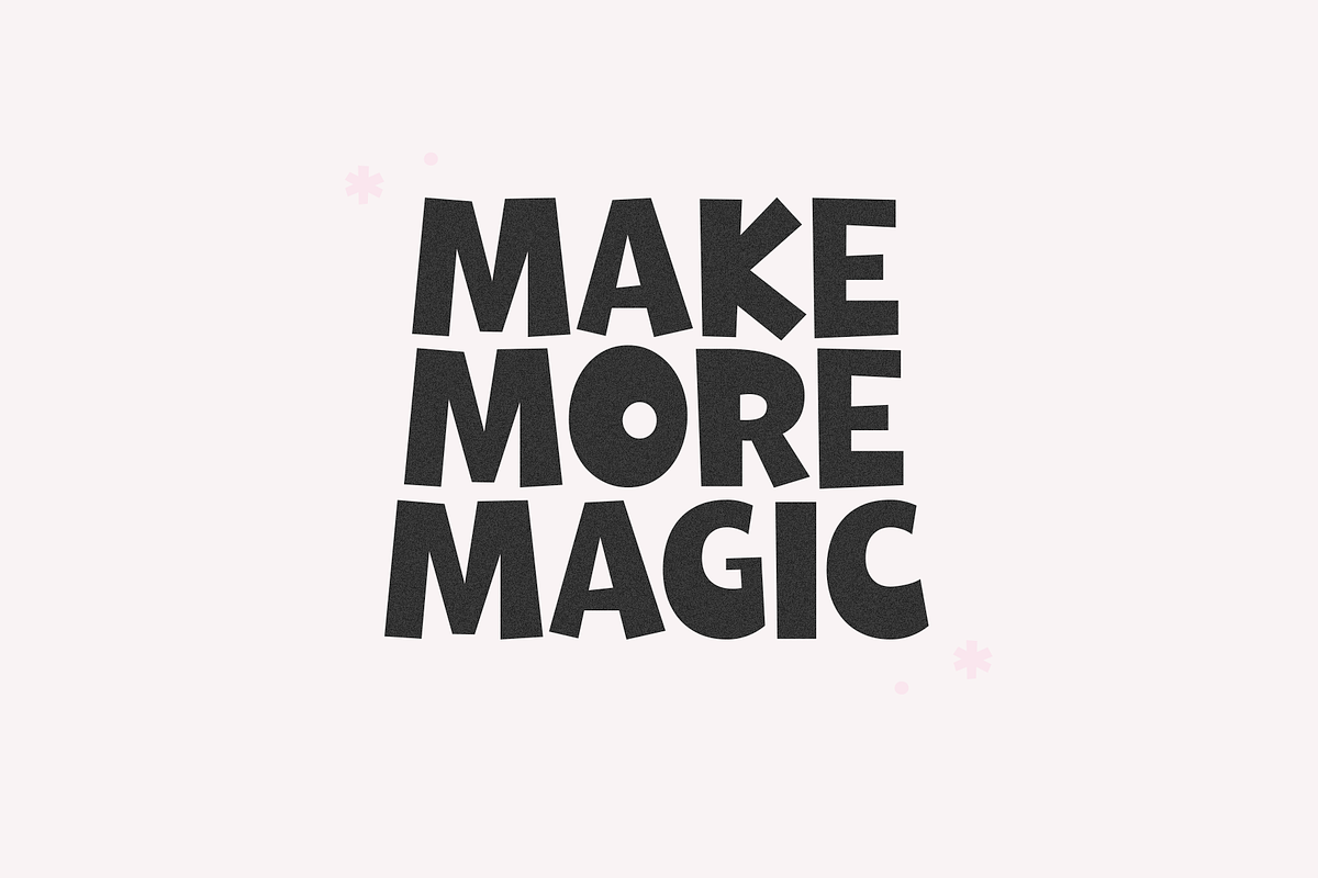 Mondays | Cute Block Font, a Sans Serif Font by KA Designs (Photo 6 of 10)