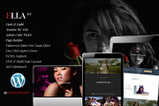 Ella – One Page Parallax Theme, a WordPress Template by pixelonetry (Thumbnail 2 of 5)