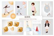 KIDS Modern Abstract Collection, a Decorative Illustration by ArtOLB (Thumbnail 1 of 12)
