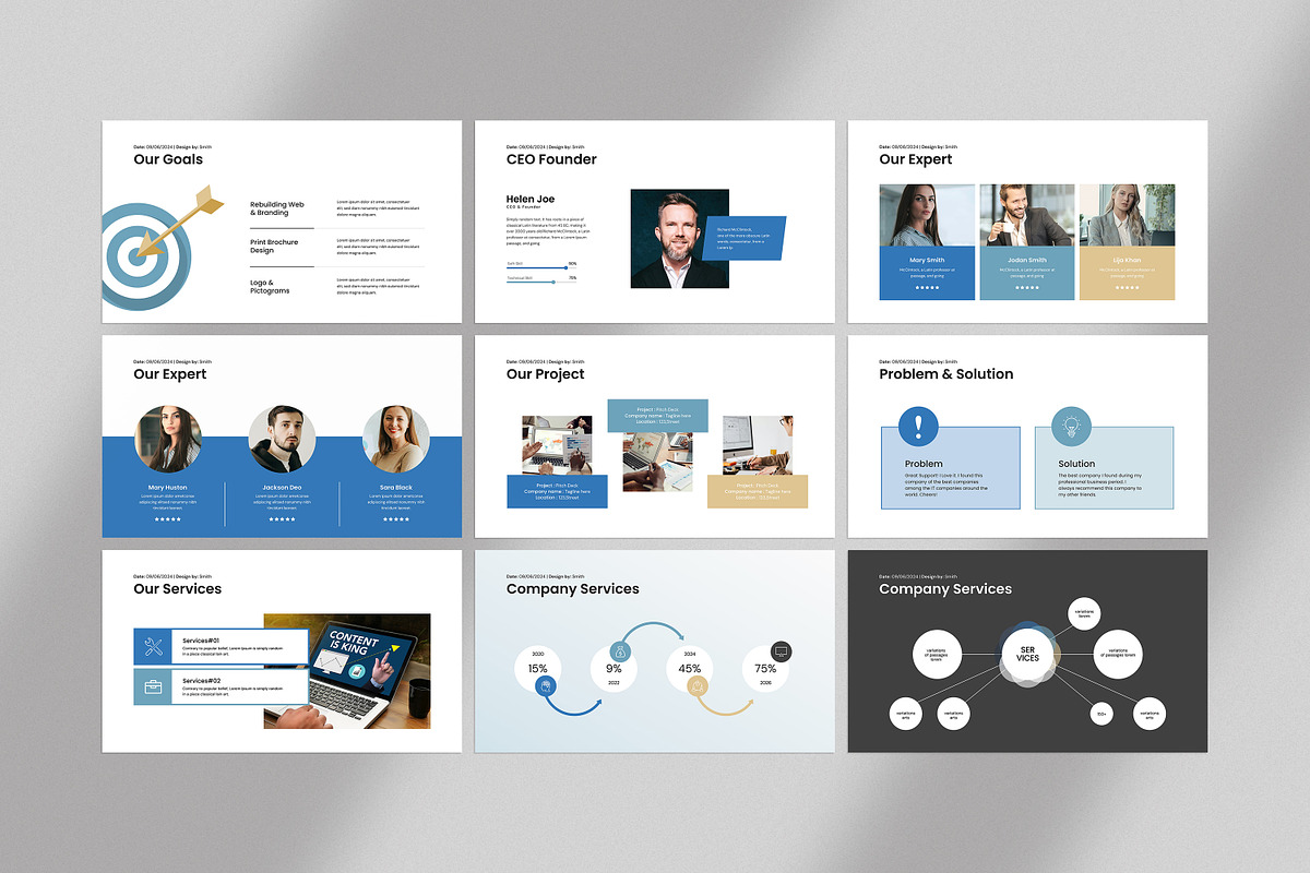 Investor Pitch Deck Presentation, a Presentation Template by SlideStock (Photo 8 of 10)