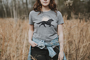 Wild forest. Vector collection, an Animal Illustration by Nadia Murash (Thumbnail 7 of 7)