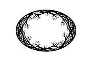 Hand Drawn Oval Scribble Frames, an Illustration by Gfx_Store (Thumbnail 32 of 51)