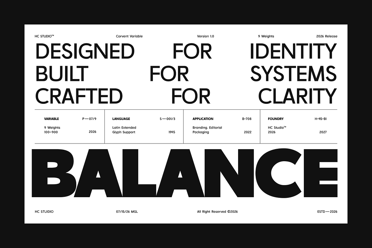 Corvent – Geometric Sans Serif, a Sans Serif Font by Hasbi Creative (Photo 19 of 19)