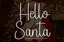 Hello Santa | Script Font
