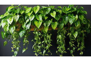 plant golden pothos ai generated, a Background Photo by pikepicture